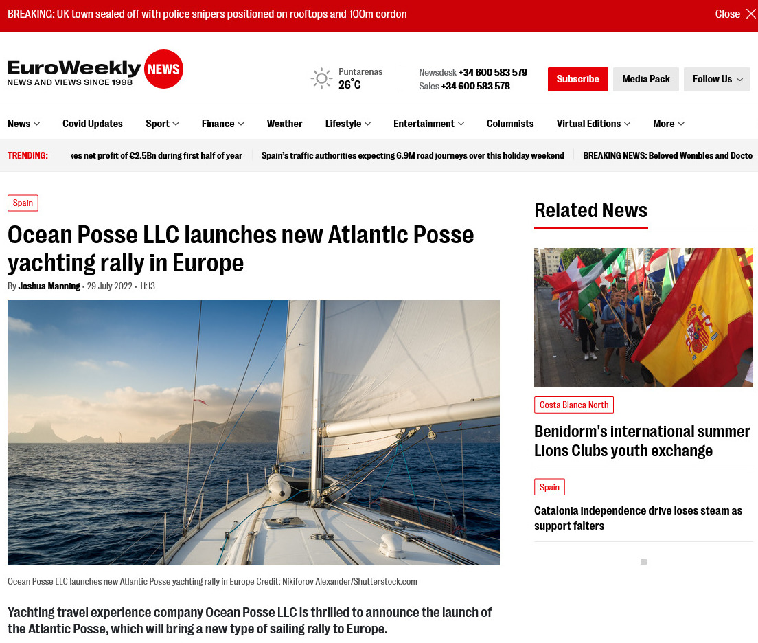 Euroe Weekly News - Atlantic Posse
